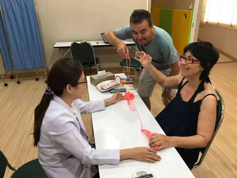 Un paziente con PLS riceve la terza terapia con cellule staminali
